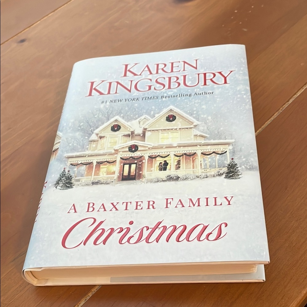 Signed A Baxter Family Christmas Book
